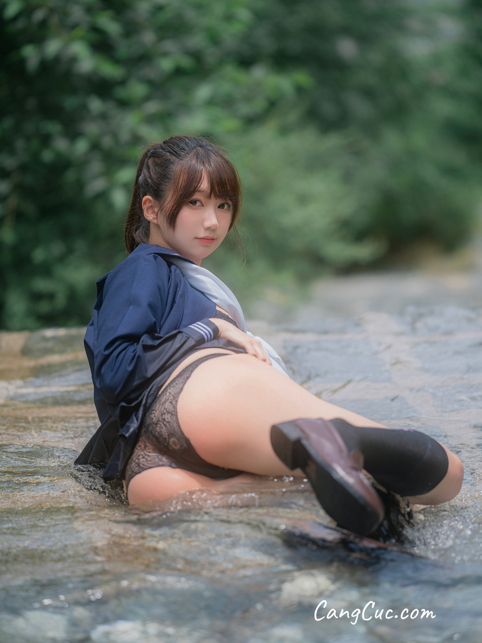 Coser@NAGISA魔物喵 - 川で水遊び